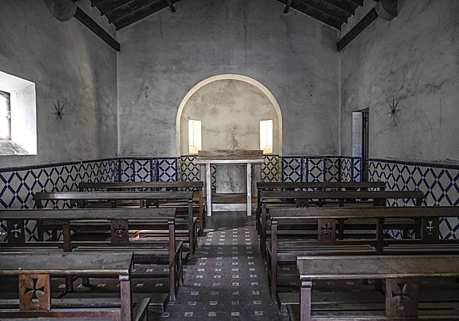 Capilla que ayudó a construir en 1947 el torero español Juan Belmonte.