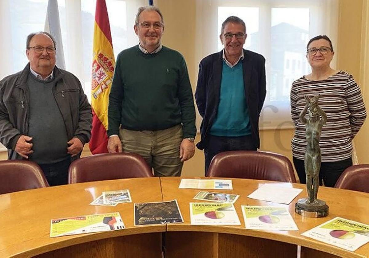 Presentación de Iberovinac en el Concello de A Rúa en Orense.