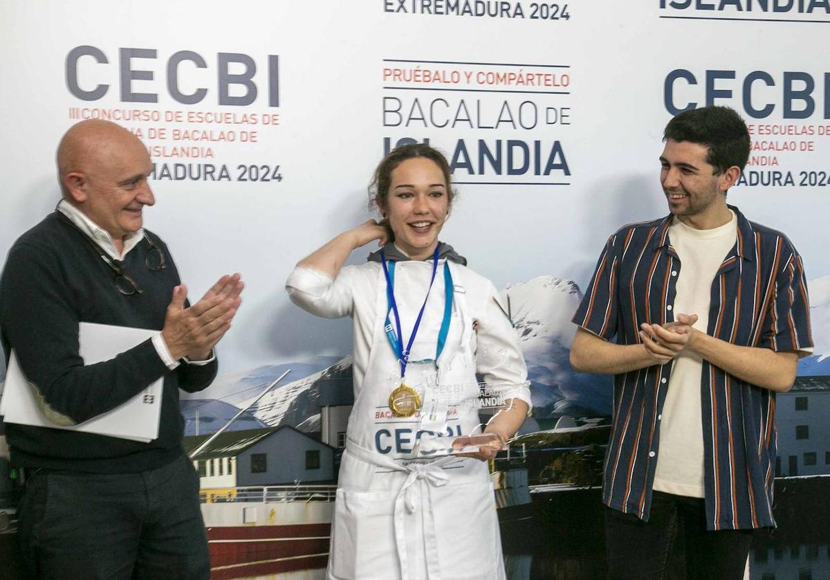 Marta Oti gana el concurso de cocina de bacalao de Islandia