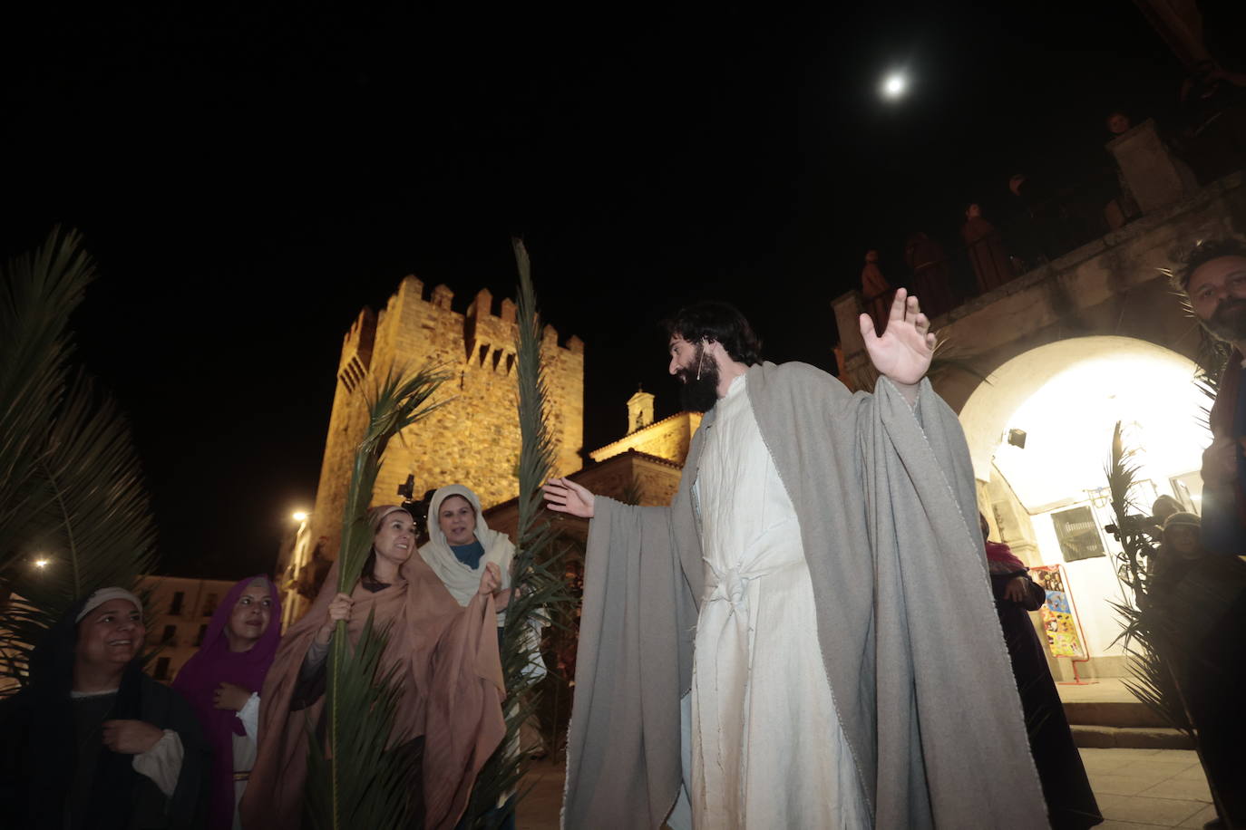 La representación de la Pasión Viviente en Cáceres, en imágenes