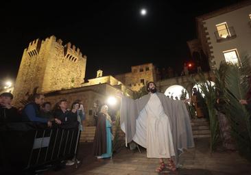 La representación de la Pasión Viviente en Cáceres, en imágenes