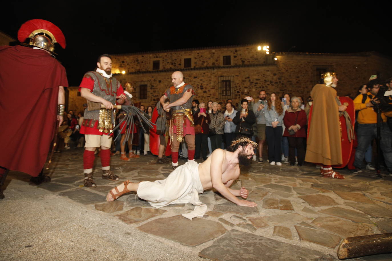 La representación de la Pasión Viviente en Cáceres, en imágenes (3)