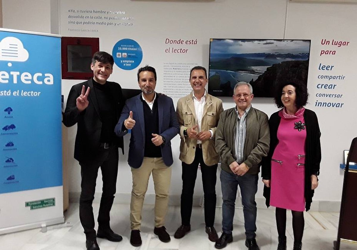 Inauguración del Espacio Nubeteca 40 en la Biblioteca de Esparragalejo