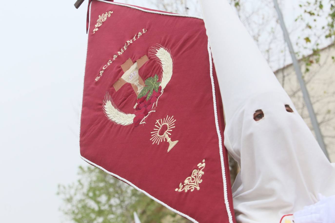 Procesión de la Sagrada Cena con Nuestra Señora del Patrocinio en Mérida