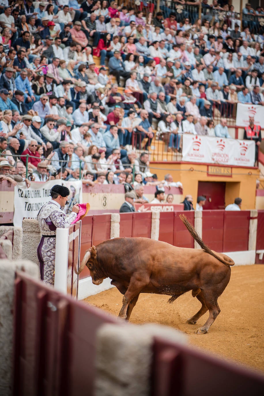 Las mejores imágenes de la corrida de Emilio de Justo, Talavante y Juan Ortega en Almendralejo (I)