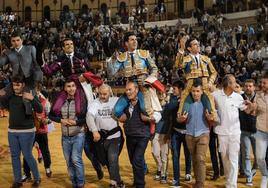Las mejores imágenes de la corrida de Emilio de Justo, Talavante y Juan Ortega en Almendralejo (II)