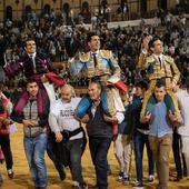 Las mejores imágenes de la corrida de Emilio de Justo, Talavante y Juan Ortega en Almendralejo (II)