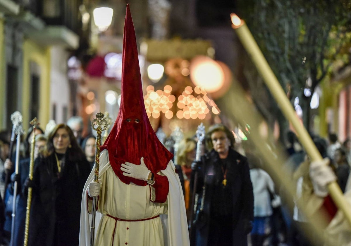 La procesión de las Descalzas en una imagen de archivo.