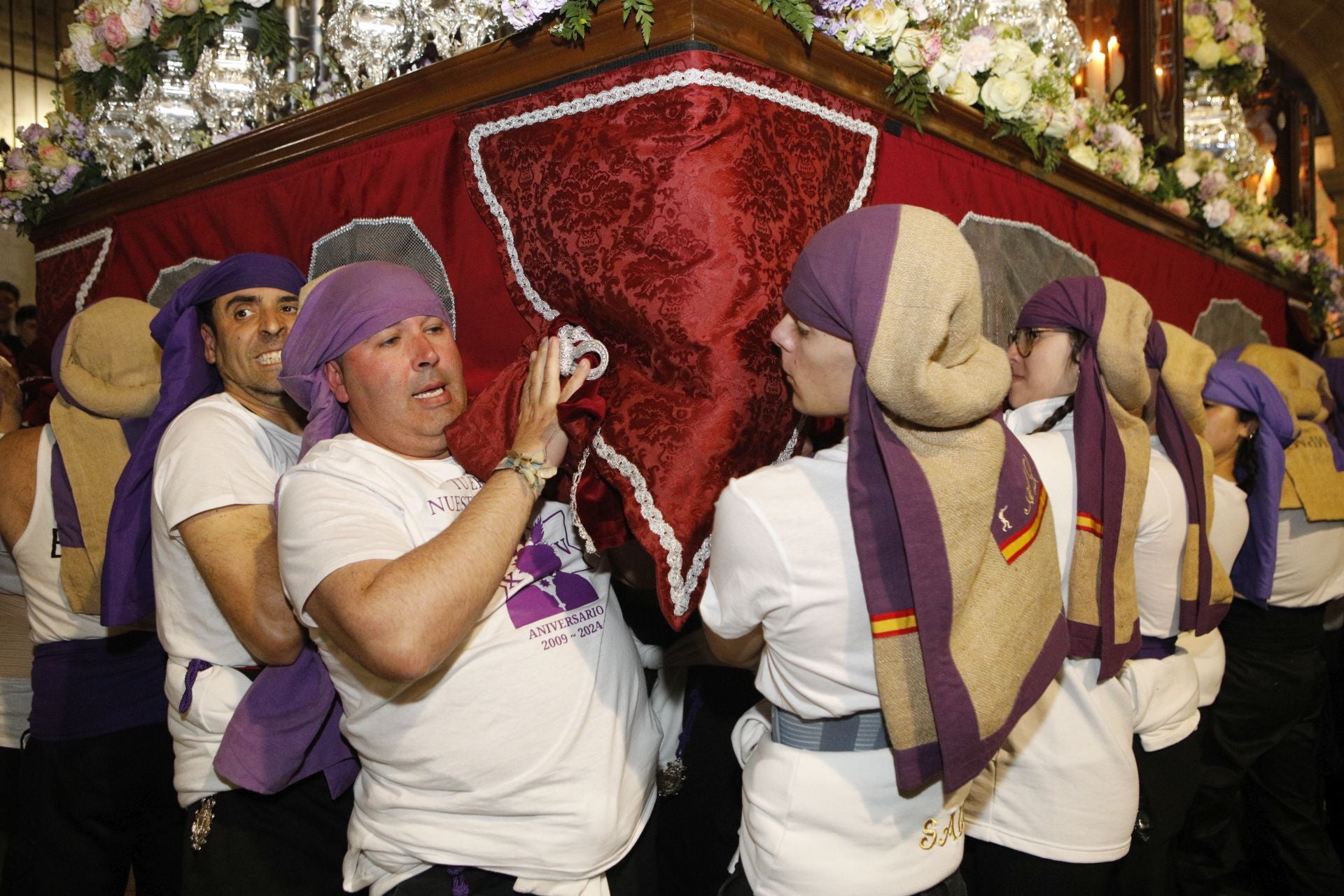 Procesión de la Cofradía de la Salud. 