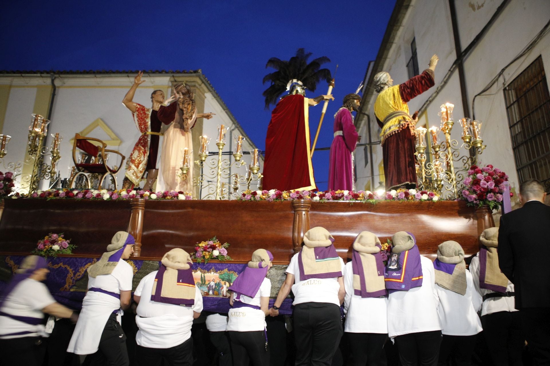 Procesión de la Cofradía de la Salud. 