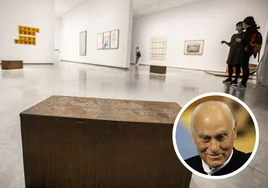 La escultura de Richard Serra ha estado instalada hasta hace un mes en el Museo de Arte Contemporáneo Helga de Alvear.