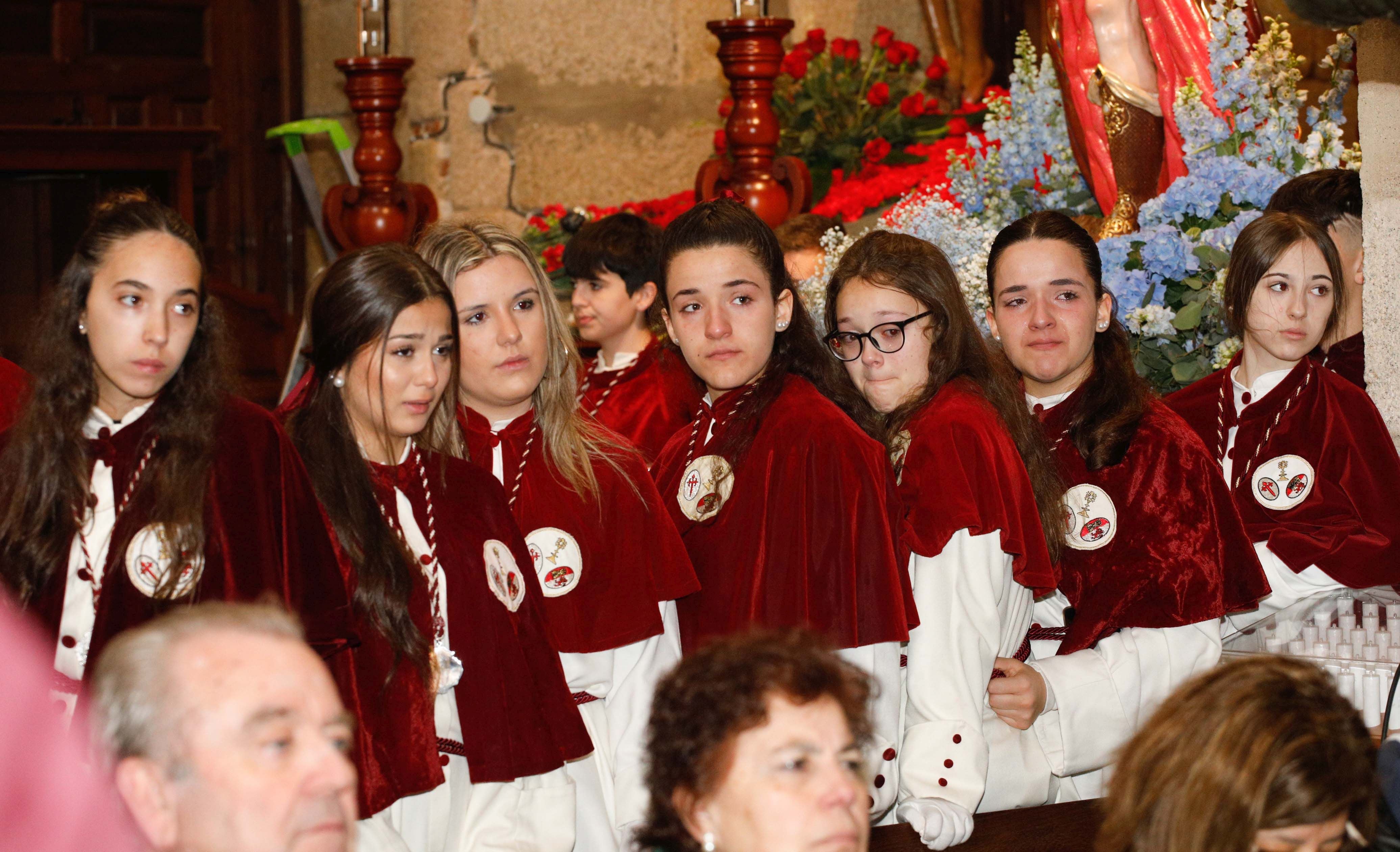 El Jueves Santo comenzó en Cáceres con la suspensión de la Sagrada Cena. 