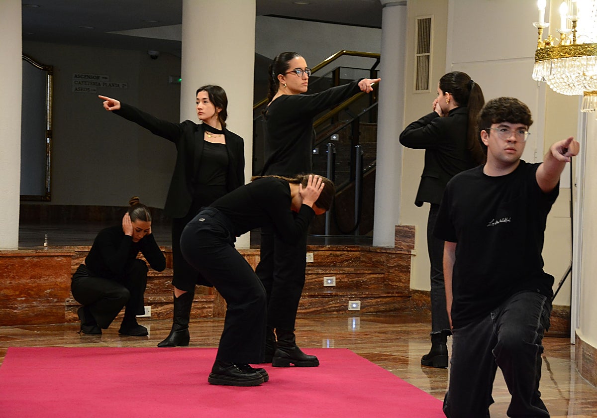 Celebración del Día Mundial del Teatro el pasado miércoles en el Gran Teatro de Cáceres.