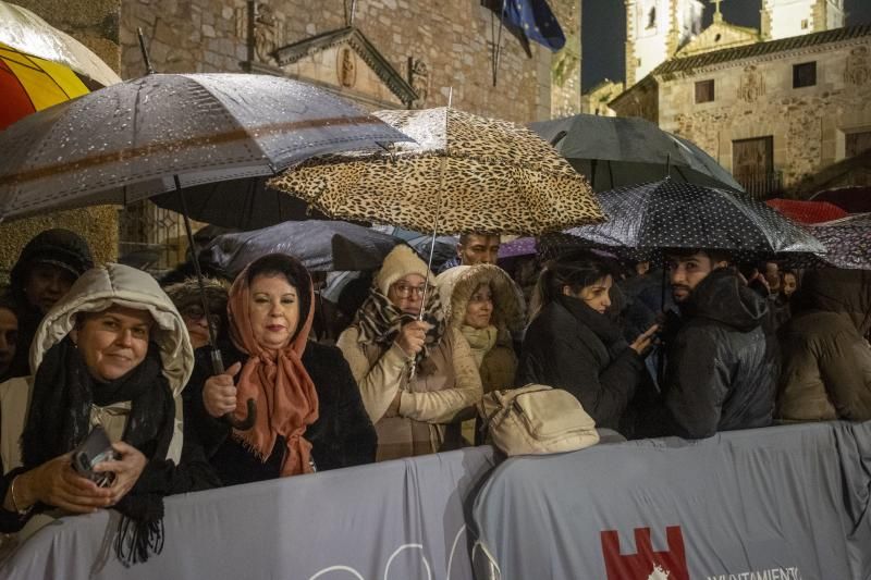 El Cristo Negro suspende su procesión por la Ciudad Monumental de Cáceres