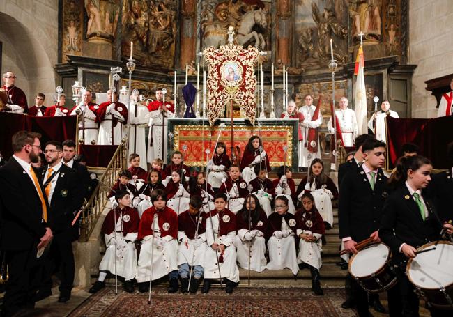 El Jueves Santo comenzó con la suspensión de la Sagrada Cena.