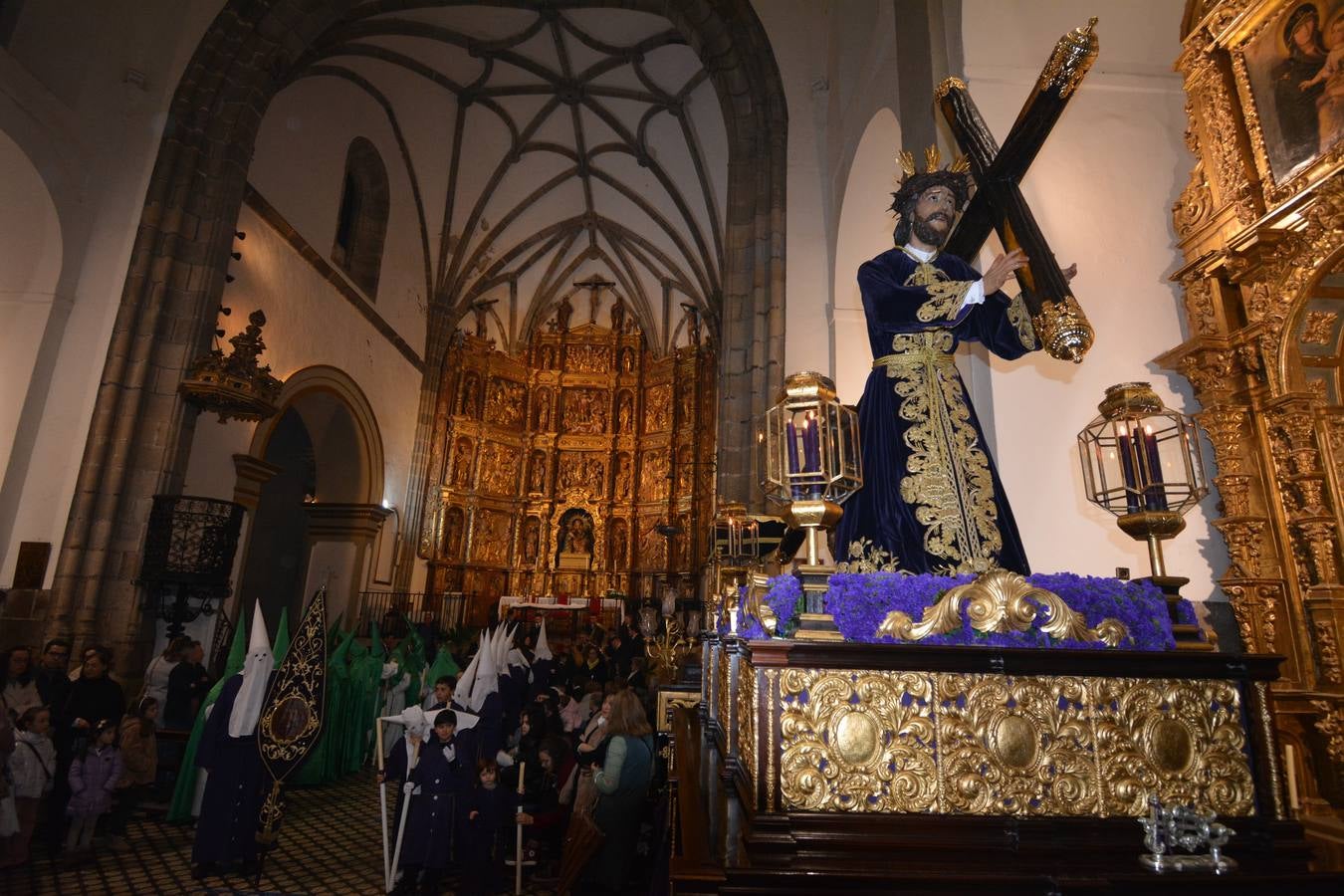 El Nazareno no pudo salir tras un largo día de lluvia