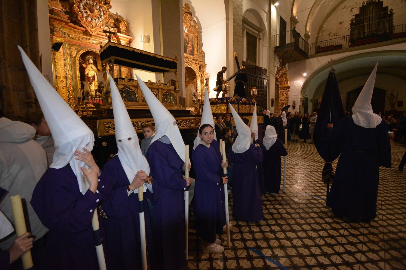 El Nazareno no pudo salir tras un largo día de lluvia