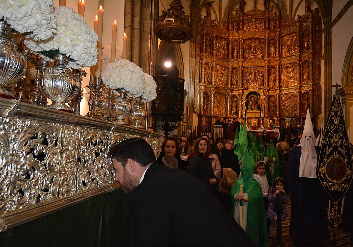El Nazareno no pudo salir tras un largo día de lluvia