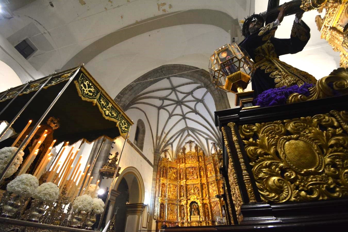 El Nazareno no pudo salir tras un largo día de lluvia