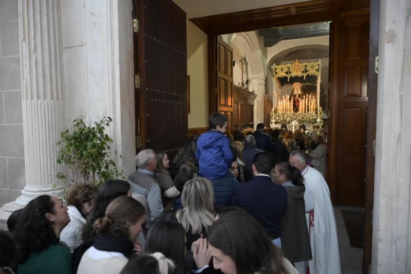 Suspensión del Santo Entierro en Badajoz. 