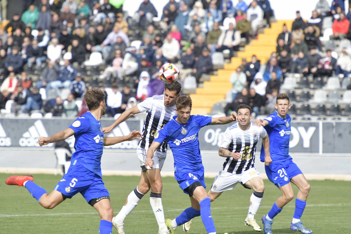 Las mejores imágenes del Badajoz-Getafe B