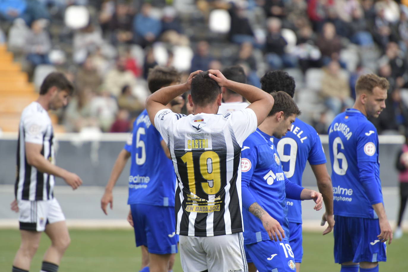 Las mejores imágenes del Badajoz-Getafe B