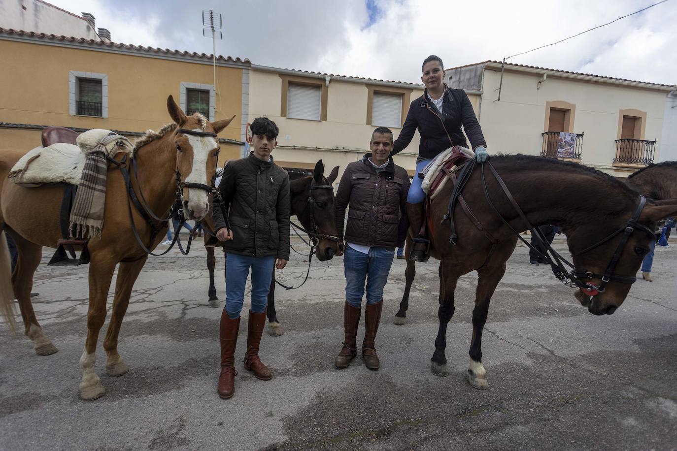 Las mejores imágenes de las carreras de caballo de Arroyo de la Luz (II)