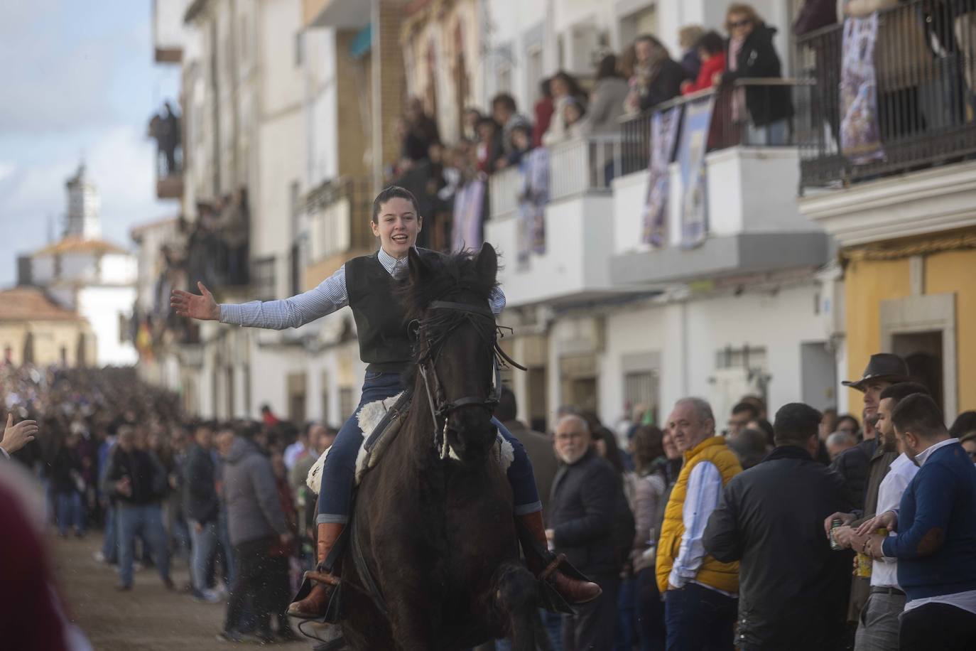 Las mejores imágenes de las carreras de caballo de Arroyo de la Luz