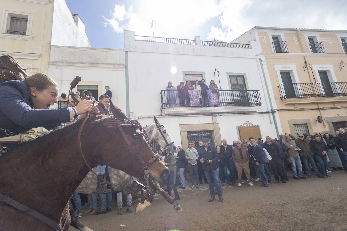 Las mejores imágenes de las carreras de caballo de Arroyo de la Luz