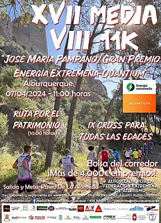 Cartel de las pruebas