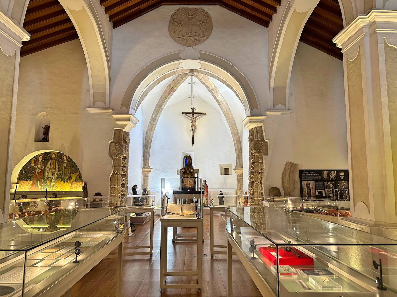 Interior del museo municipal