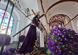 Paso de Nuestro Padre Jesus el Nazareno, el pasado Jueves Santo.