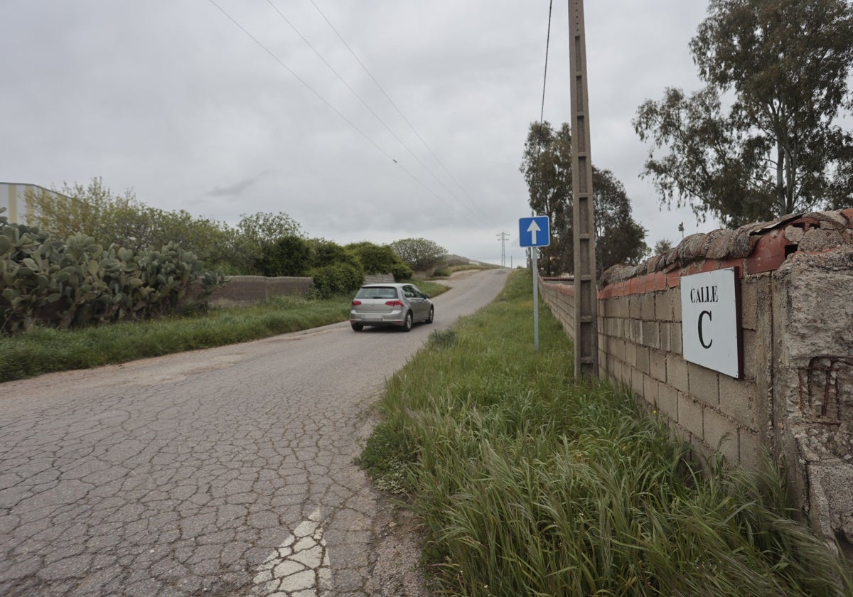 Zona del Polígono Ganadero de Cáceres donde se ha producido el suceso.