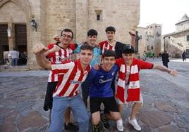 Extremadura se llenan de aficionados del Athletic