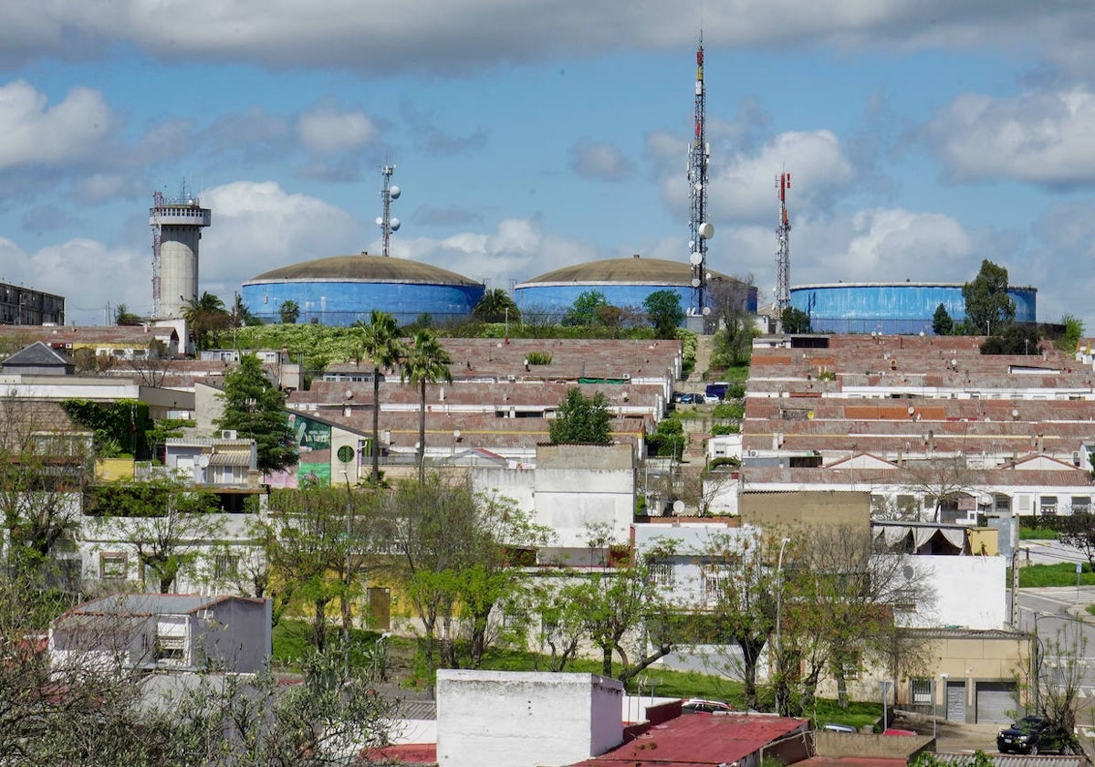 Depósitos de agua de La Luneta.