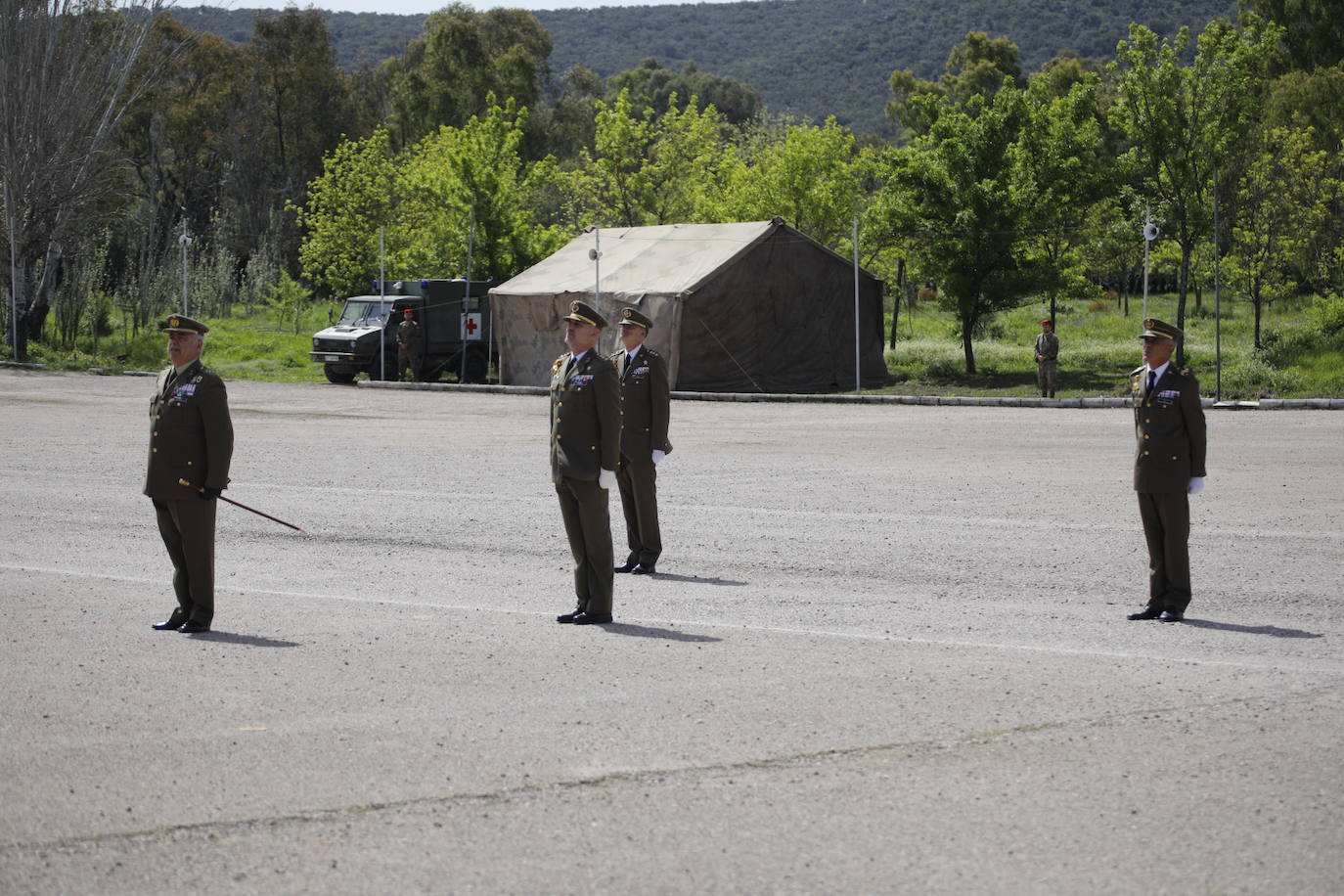 Acto de la toma de posesión del nuevo director del Cefot de Cáceres