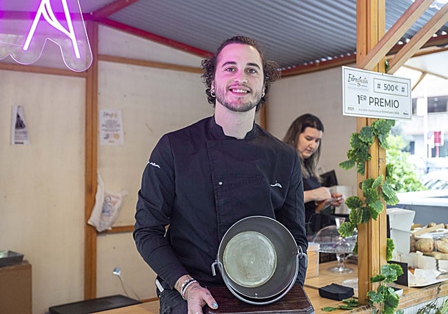 Álvaro Holgado, ganador de la mejor tapa de Extregusta.