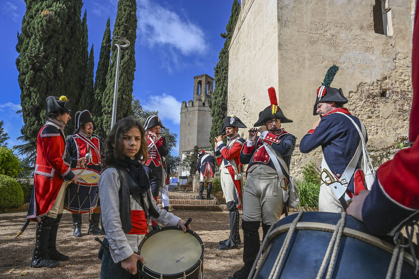 Las mejores imágenes de la primera convivencia de músicos recreadores de la época napoleónica