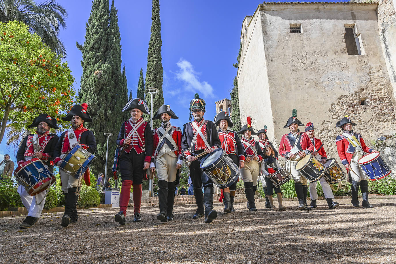 Las mejores imágenes de la primera convivencia de músicos recreadores de la época napoleónica