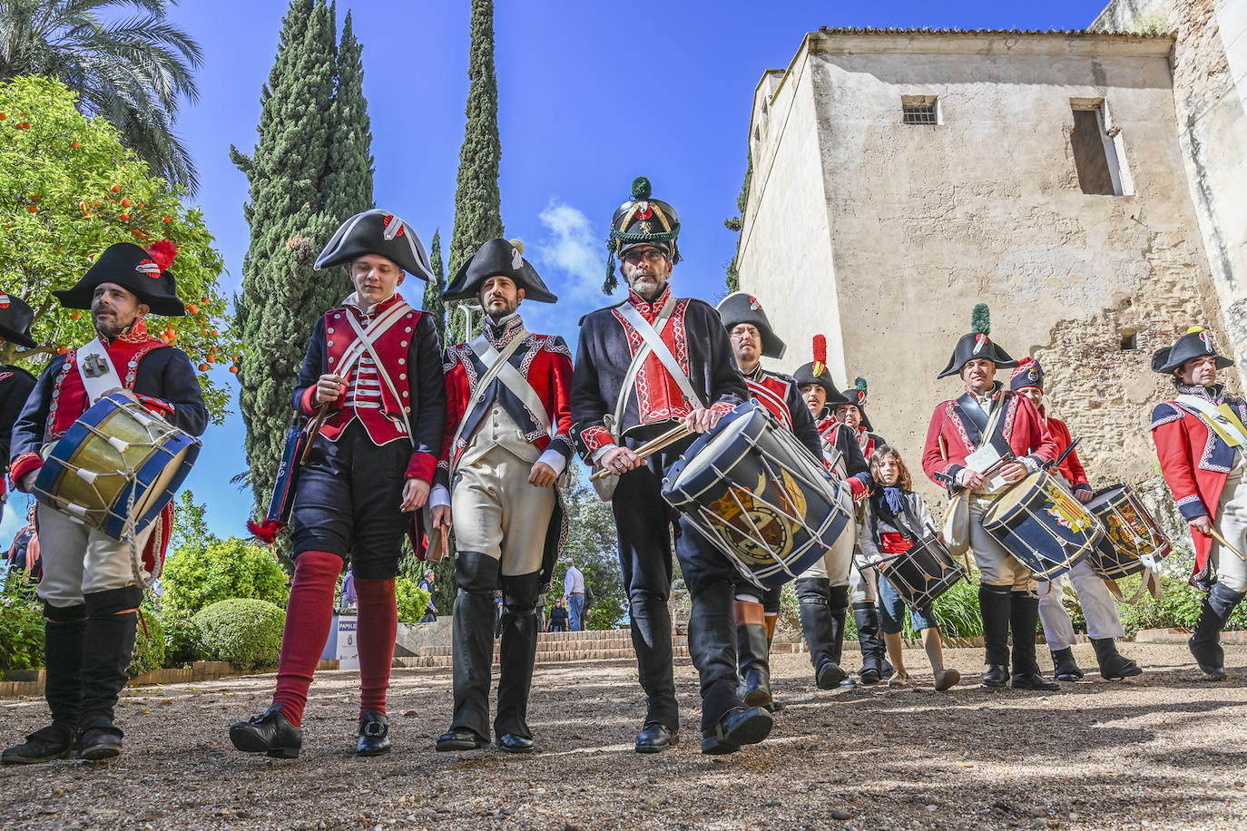 Las mejores imágenes de la primera convivencia de músicos recreadores de la época napoleónica