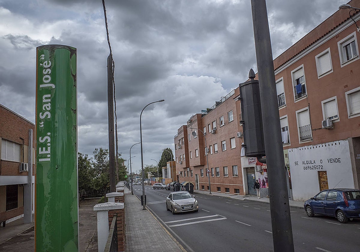 La avenida Padre Tacoronte en la actualidad.