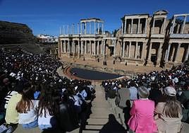 Imágenes (I) de la primera jornada del Festival Grecolatino