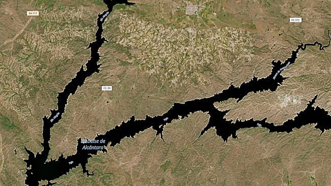 Imagen antes - Así ha cambiado Extremadura de color en un año