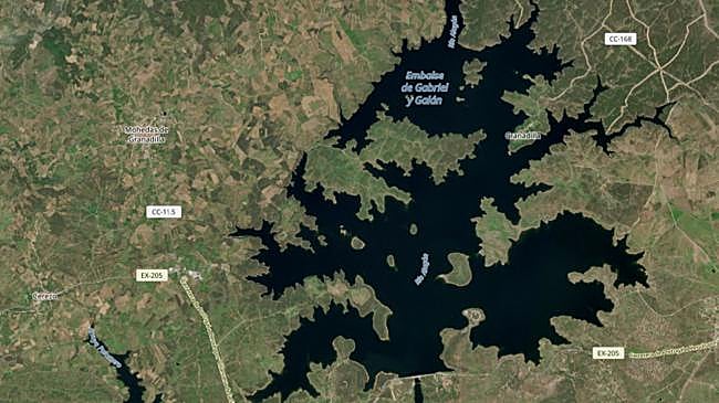 Imagen antes - Así ha cambiado Extremadura de color en un año