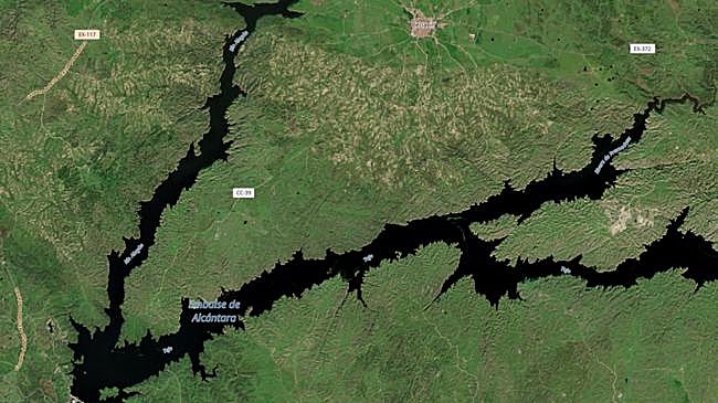 Imagen después - Así ha cambiado Extremadura de color en un año