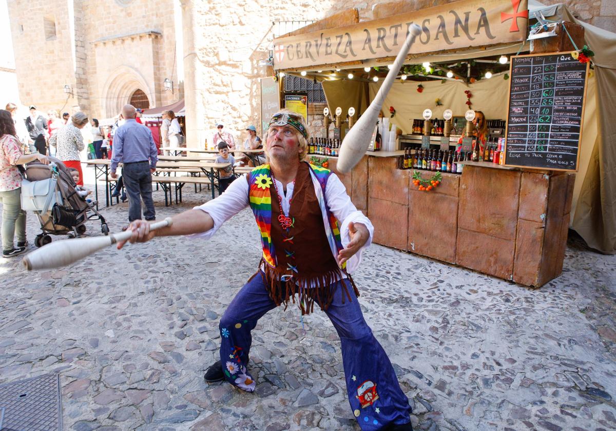 El Mercado de Primavera de Cáceres, en imágenes