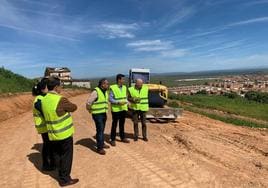 Las obras del camino que une Montesol con el Paseo Alto de Cáceres concluirán a principios de verano