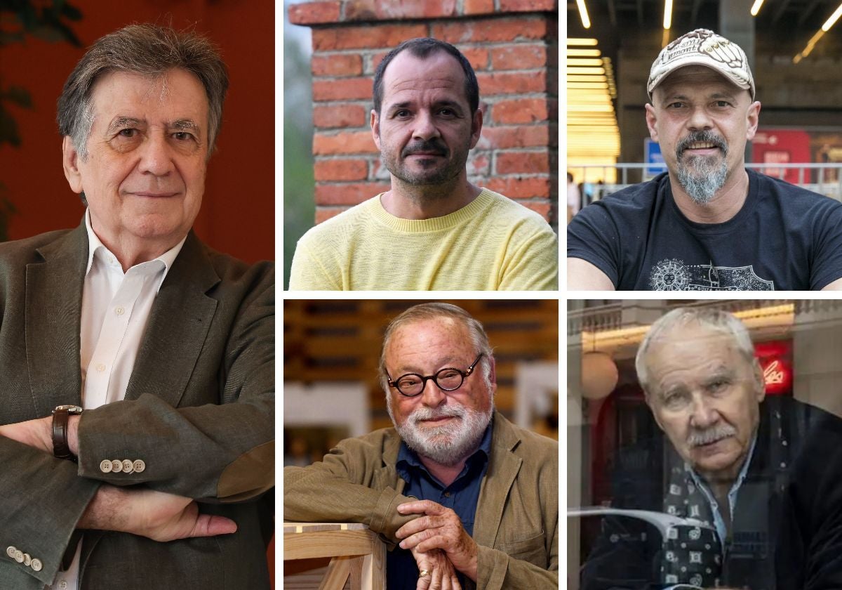 Luis Landero, Ángel Martín y César Pérez Gellida, Fernando Savater y Pablo Vierci, principales autores de la XXIV edición de la Feria del Libro de Cáceres.