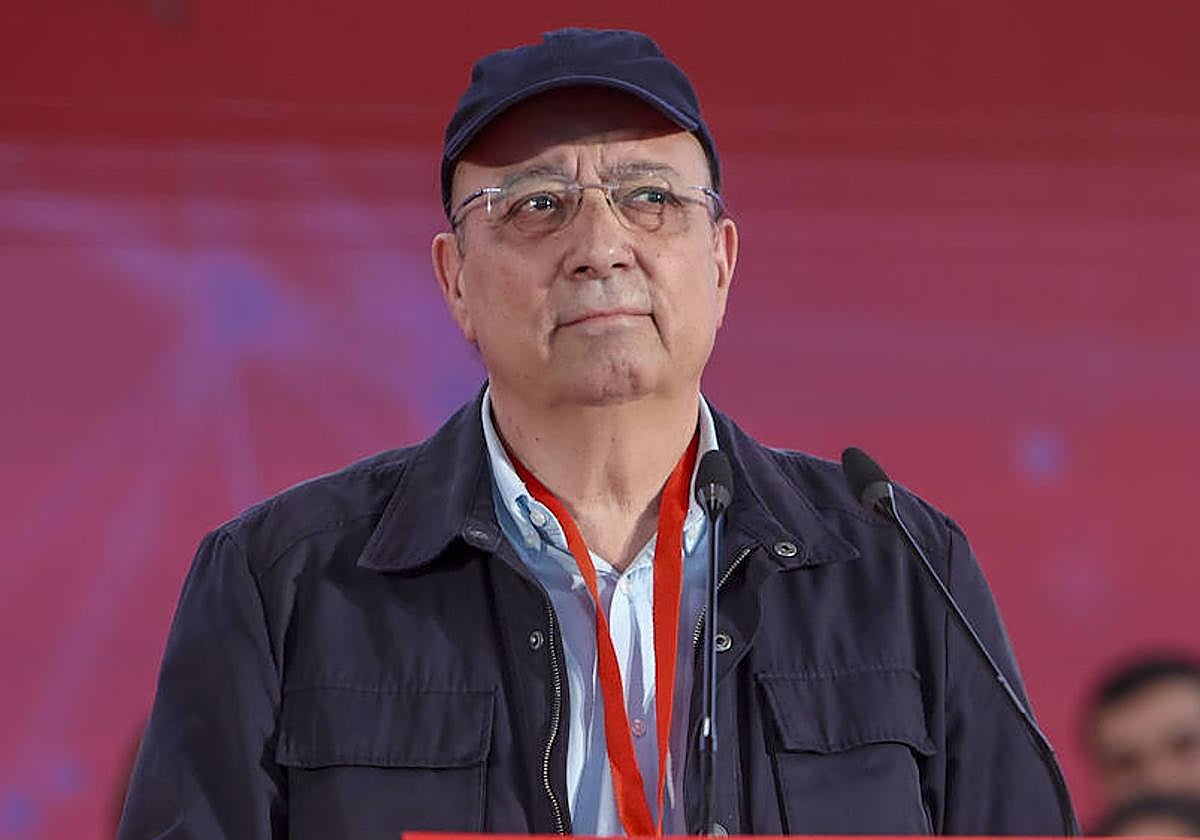 Imagen de Fernández Vara en el Congreso Regional del PSOE celebrado el pasado mes de marzo.