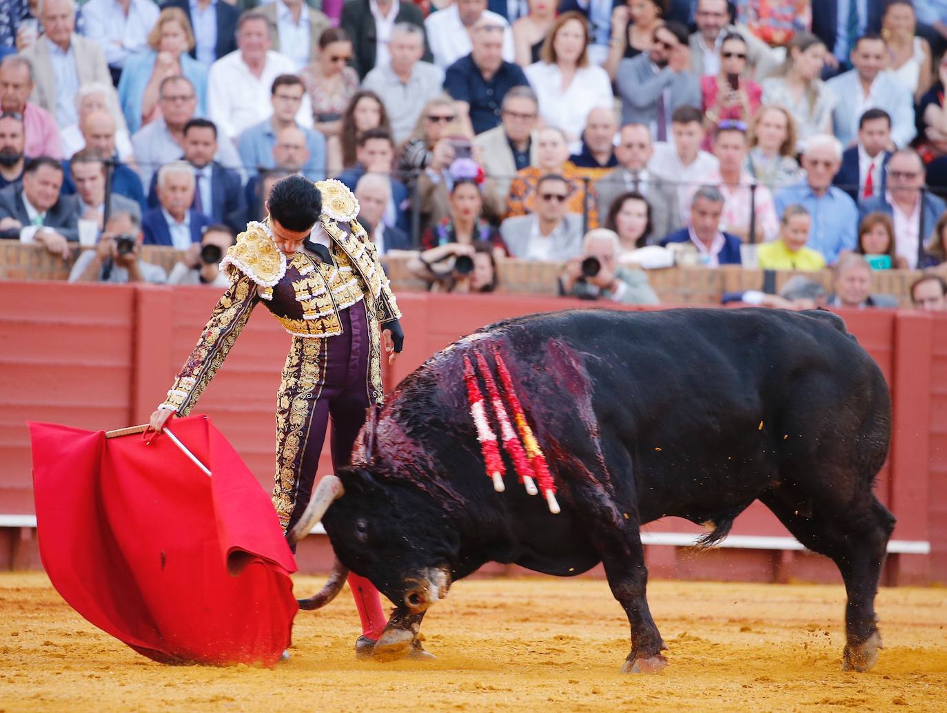 La corrida de Jandilla en la Maestranza, en imágenes